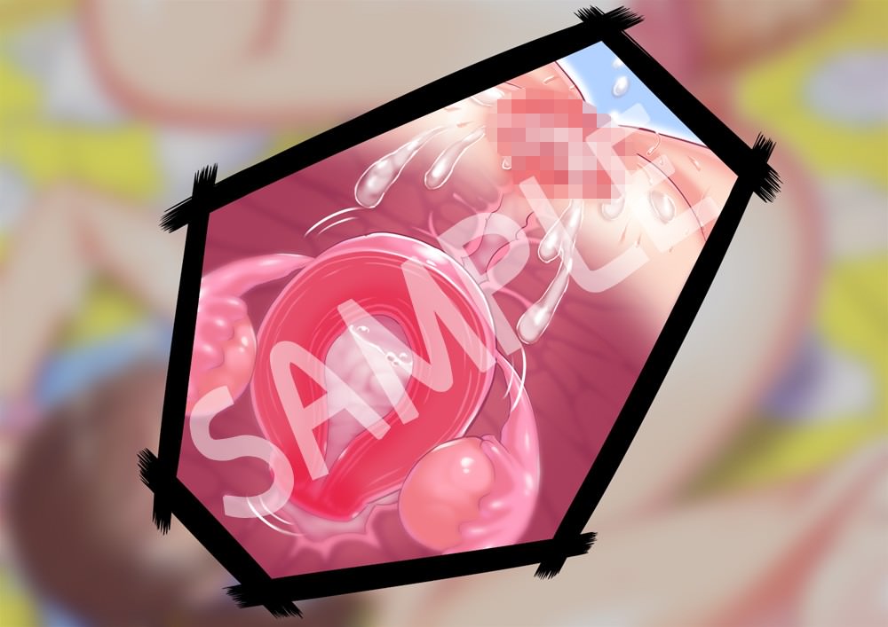 エロ同人で使われる子宮断面図のイラスト